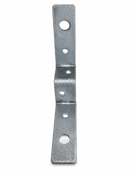 CORNER BRACE 75mm BOUBLE CRANKEDST/BZP