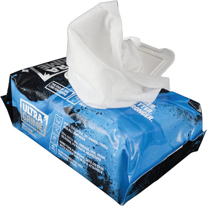 WIPES ULTRA GRIME PACK100 BLUE