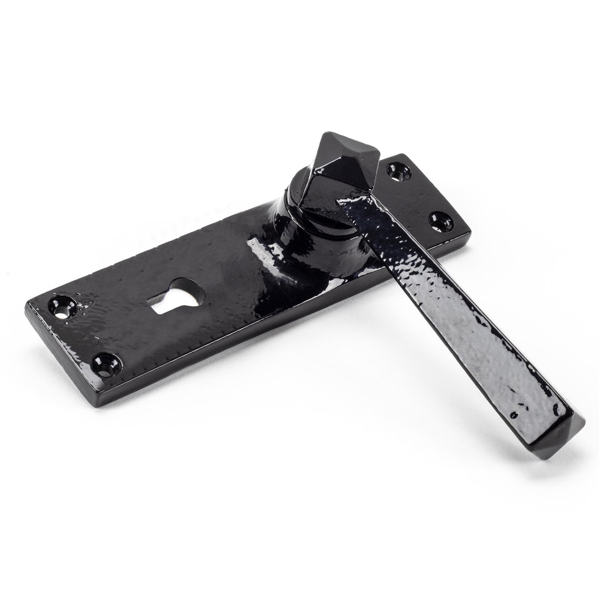 STRAIGHT LEVER HANDLE LOCK 124x148x50 BLK - 73109 by MARCHES (ANVIL) ARCHITECTURAL HARDWARE