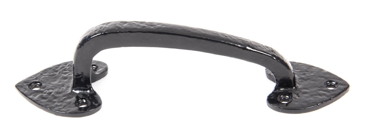 GOTHIC D HANDLE 168HC 190x50x45 BLK - 73142 by MARCHES (ANVIL) ARCHITECTURAL HARDWARE
