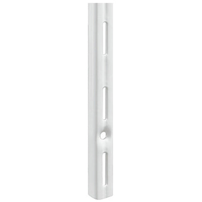 U-Channel Single Slotted 1495mm – White