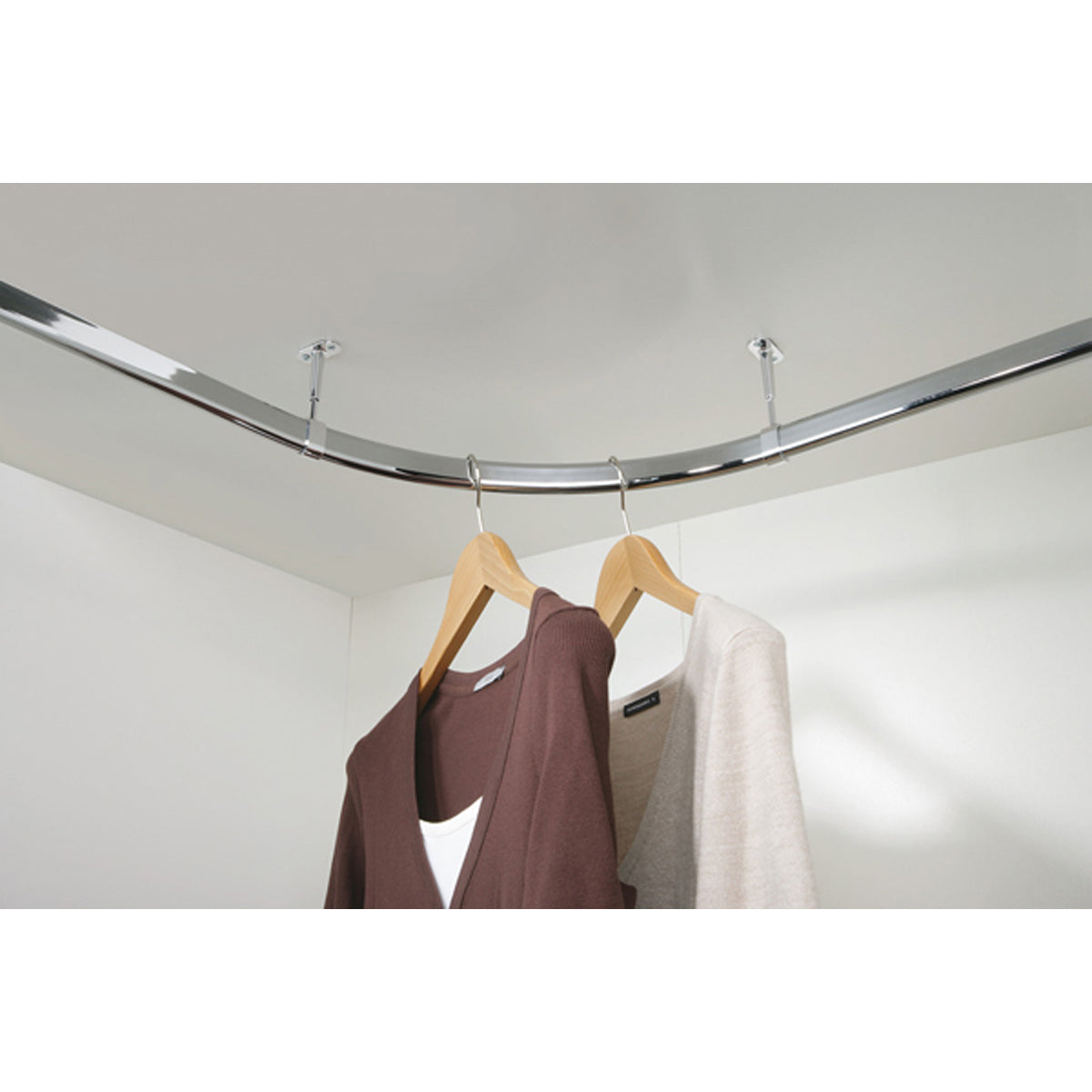 CURVED WARDROBE TUBE SET by HAFELE UK LTD