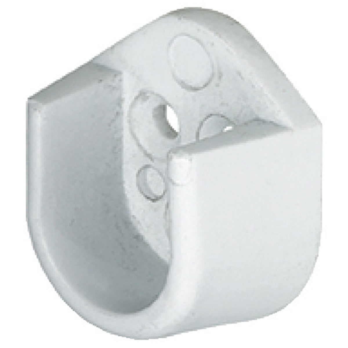 RAIL END SUPPORT SCREW PL/WHI by HAFELE UK LTD