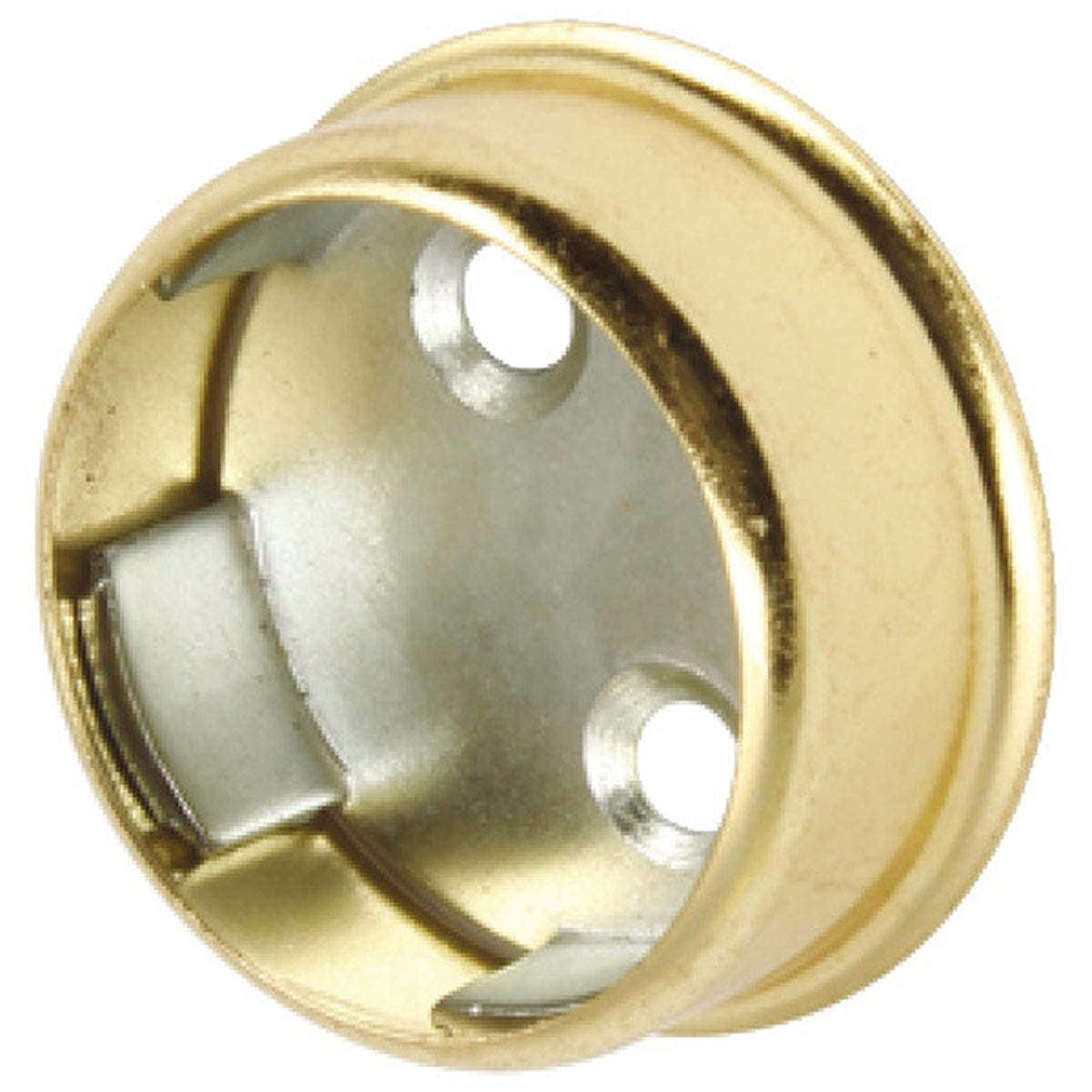 WARDROBE RAIL SOCKET D33x13 ST/CP by HAFELE UK LTD
