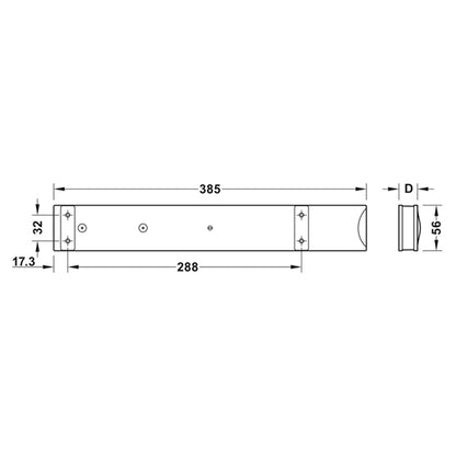 DRESSCODE PULL FRAME SPACER SLD WHI