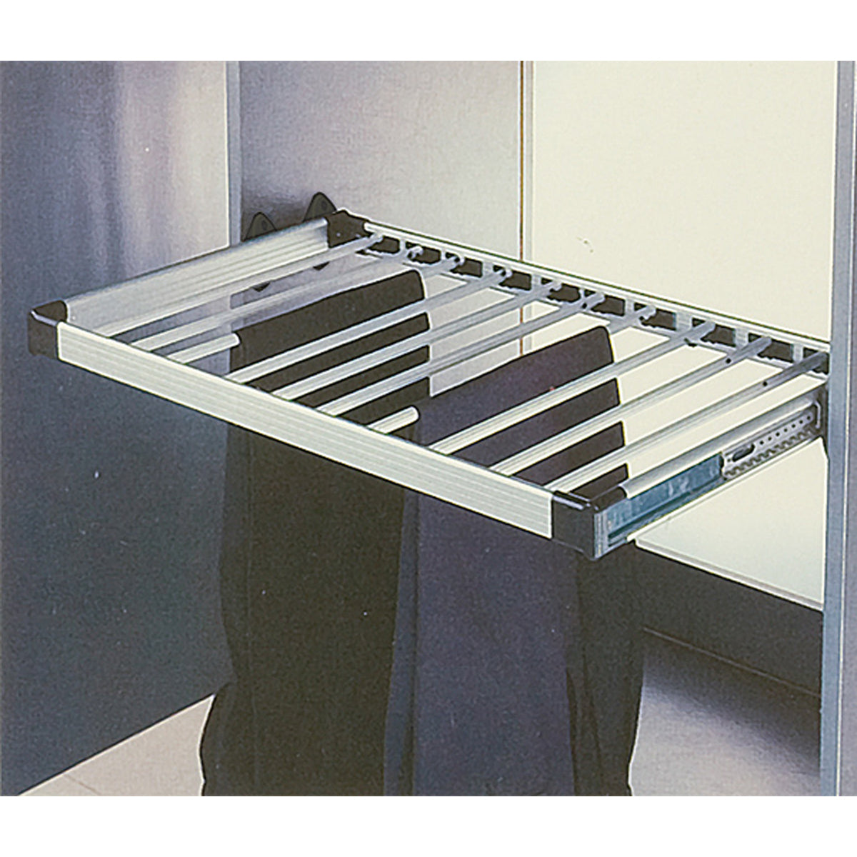 BEDROOM PULL TROUSER RACK 400 ALU