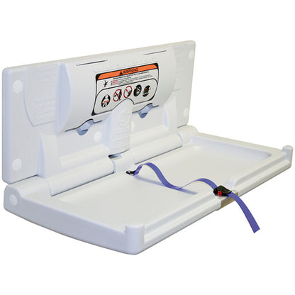 BABY CHANGING UNIT HORIZ PL/WHI