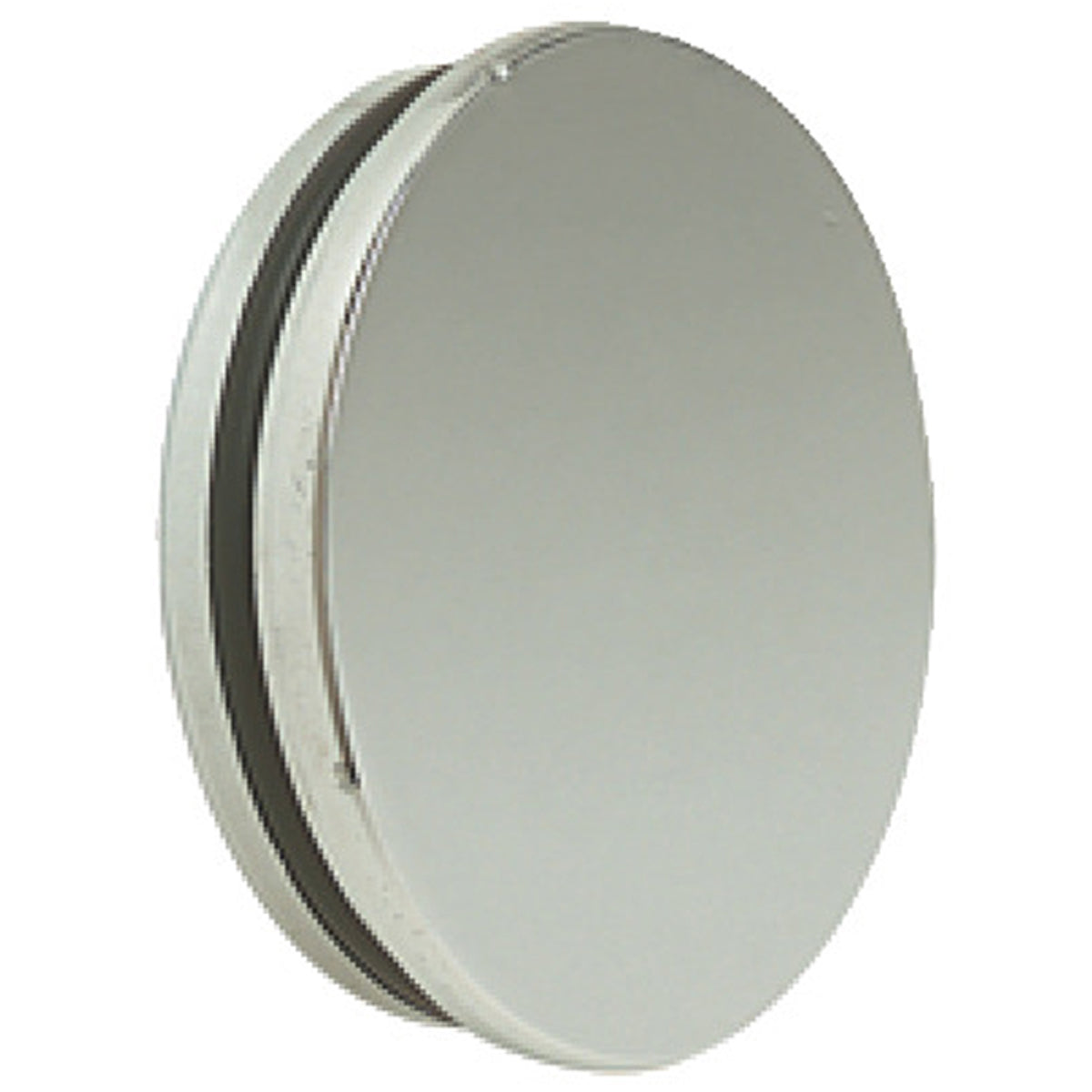 FLAT END CAP D38 BRS/PCP