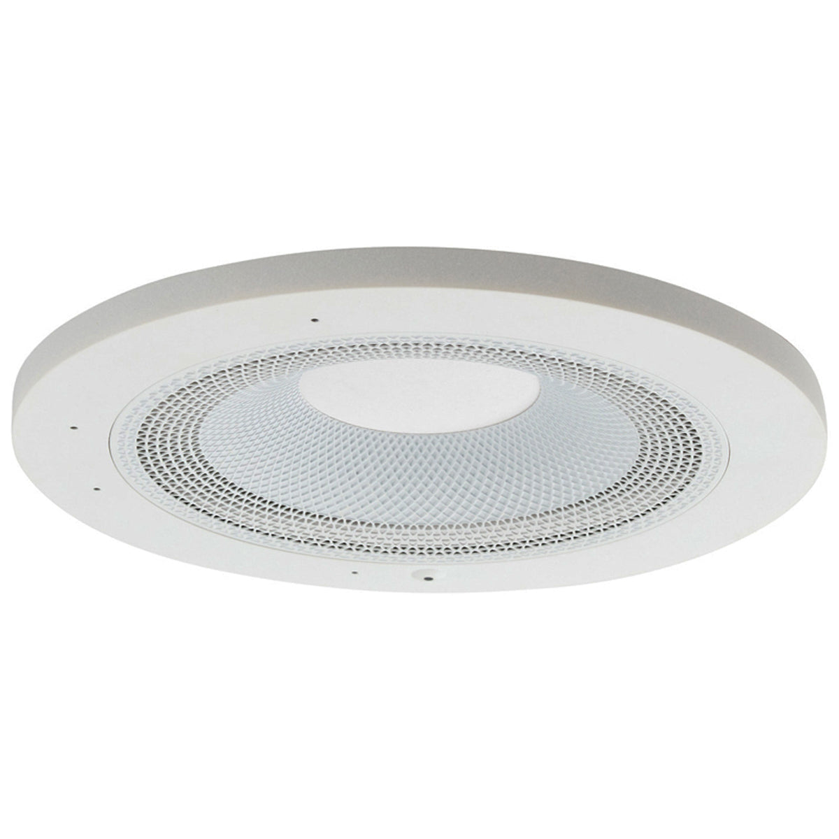 Round White Smart Bezel with Alexa by HAFELE UK LTD