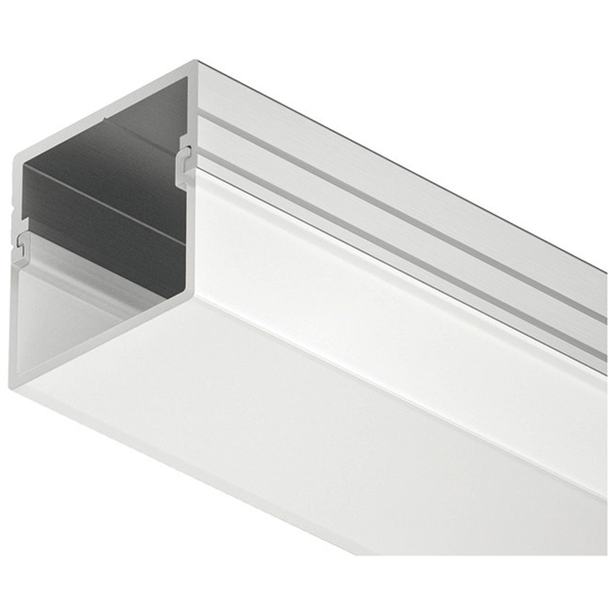 LOOX ALU PROFILE SQU 2500 SLV/MILKY