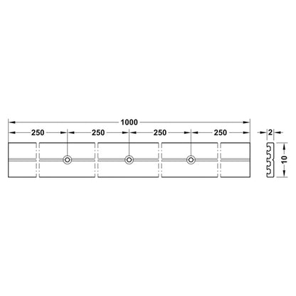 LOOX STRIP LIGHT COOLING BAR 1000