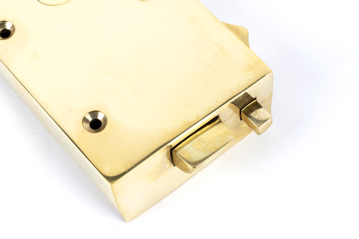 BATHROOM LATCH LH 128x79x22 PBR - 83570 by MARCHES (ANVIL) ARCHITECTURAL HARDWARE