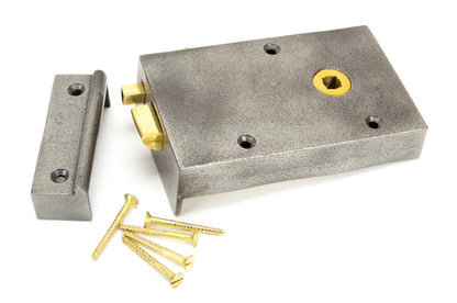 BATHROOM LATCH RH 128x79x22 IRON - 83576 by MARCHES (ANVIL) ARCHITECTURAL HARDWARE
