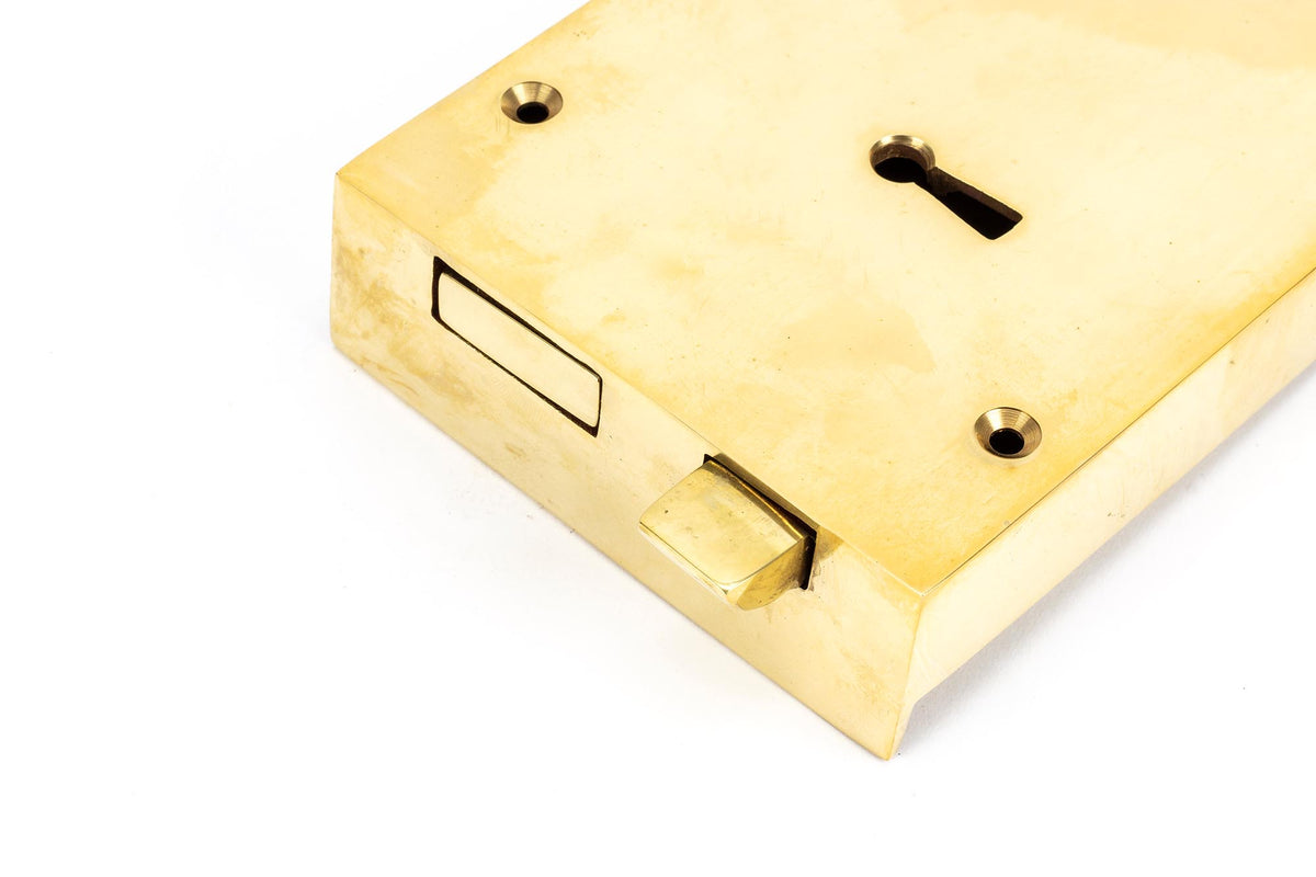 RIM LOCK LARGE RH 180x112x26 PBR - 83588 by MARCHES (ANVIL) ARCHITECTURAL HARDWARE