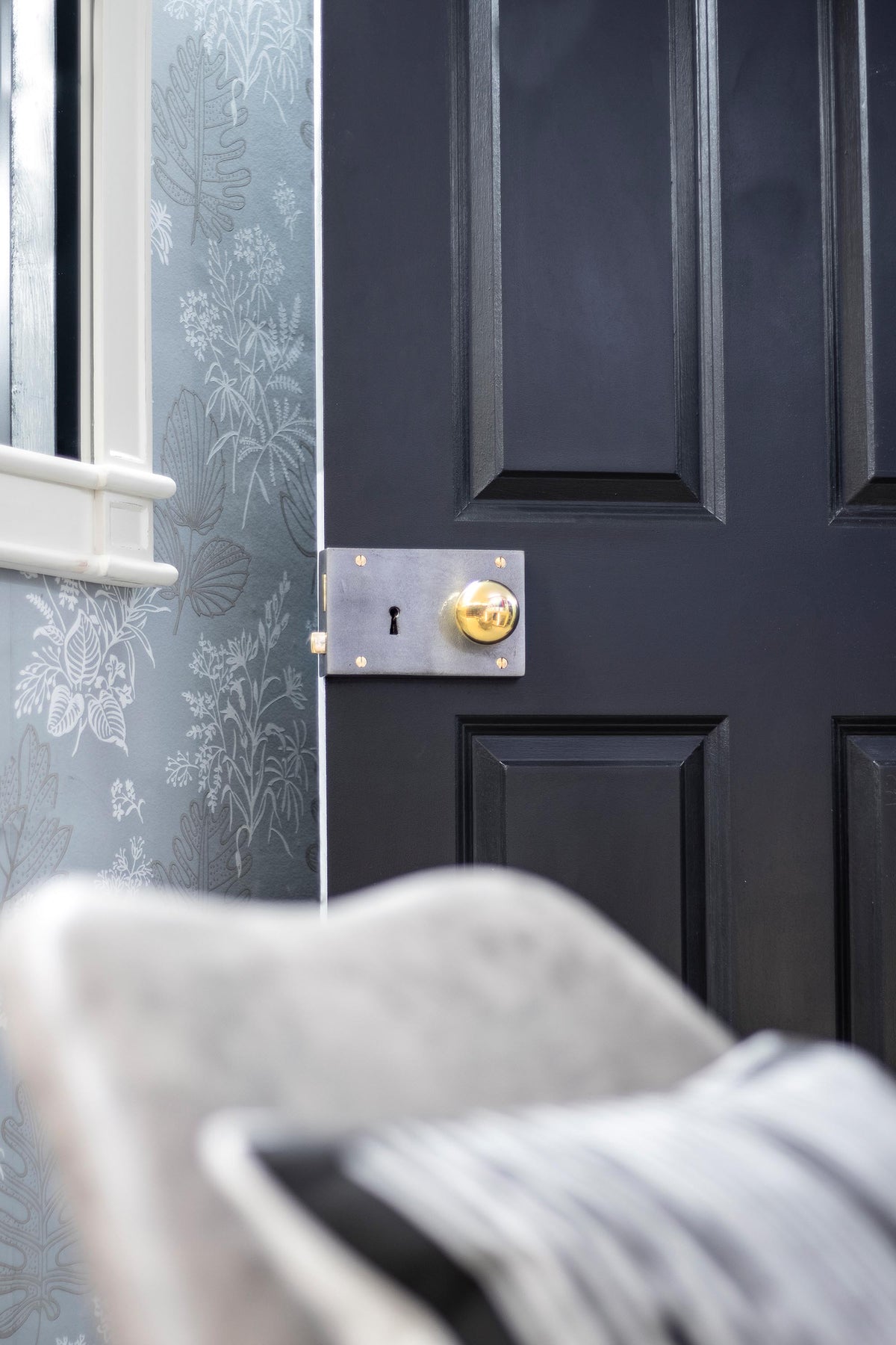 RIM LOCK LARGE RH 180x112x26 IRON - 83592 by MARCHES (ANVIL) ARCHITECTURAL HARDWARE