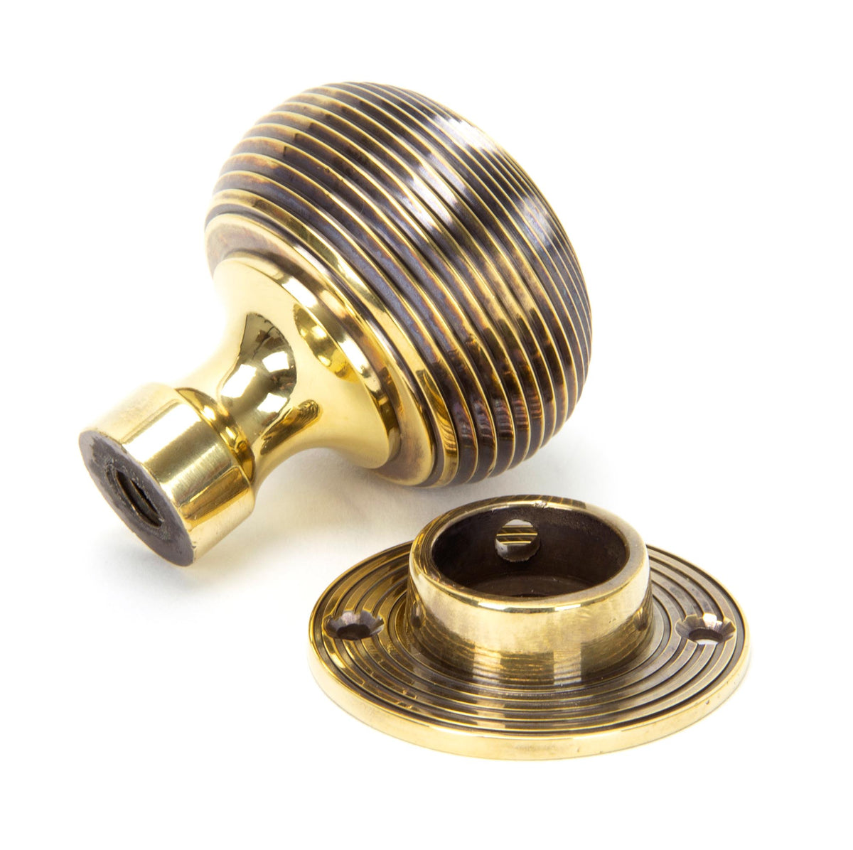 BEEHIVE MORTICE/RIM KNOB 50x64x51 AGBR - 83633 by MARCHES (ANVIL) ARCHITECTURAL HARDWARE