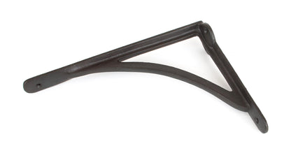 SHELF BRACKET CURVED 178x45x250 BWX - 83785 by MARCHES (ANVIL) ARCHITECTURAL HARDWARE