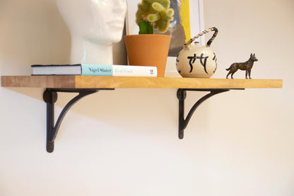 SHELF BRACKET CURVED 178x45x250 BWX - 83785 by MARCHES (ANVIL) ARCHITECTURAL HARDWARE