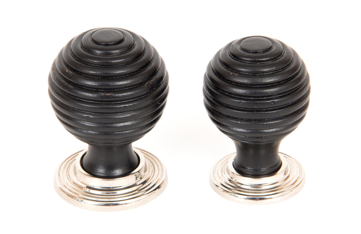 WOODEN BEEHIVE CABINET KNOB 38x55 EBO/PNP - 83870 by MARCHES (ANVIL) ARCHITECTURAL HARDWARE