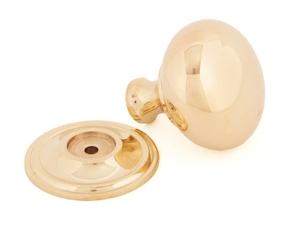 MUSHROOM CABINET KNOB 39x40 PBR - 83877 by MARCHES (ANVIL) ARCHITECTURAL HARDWARE