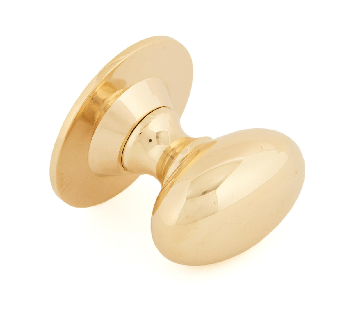 OVAL CABINET KNOB 40x27x40x43 PBR - 83879 by MARCHES (ANVIL) ARCHITECTURAL HARDWARE