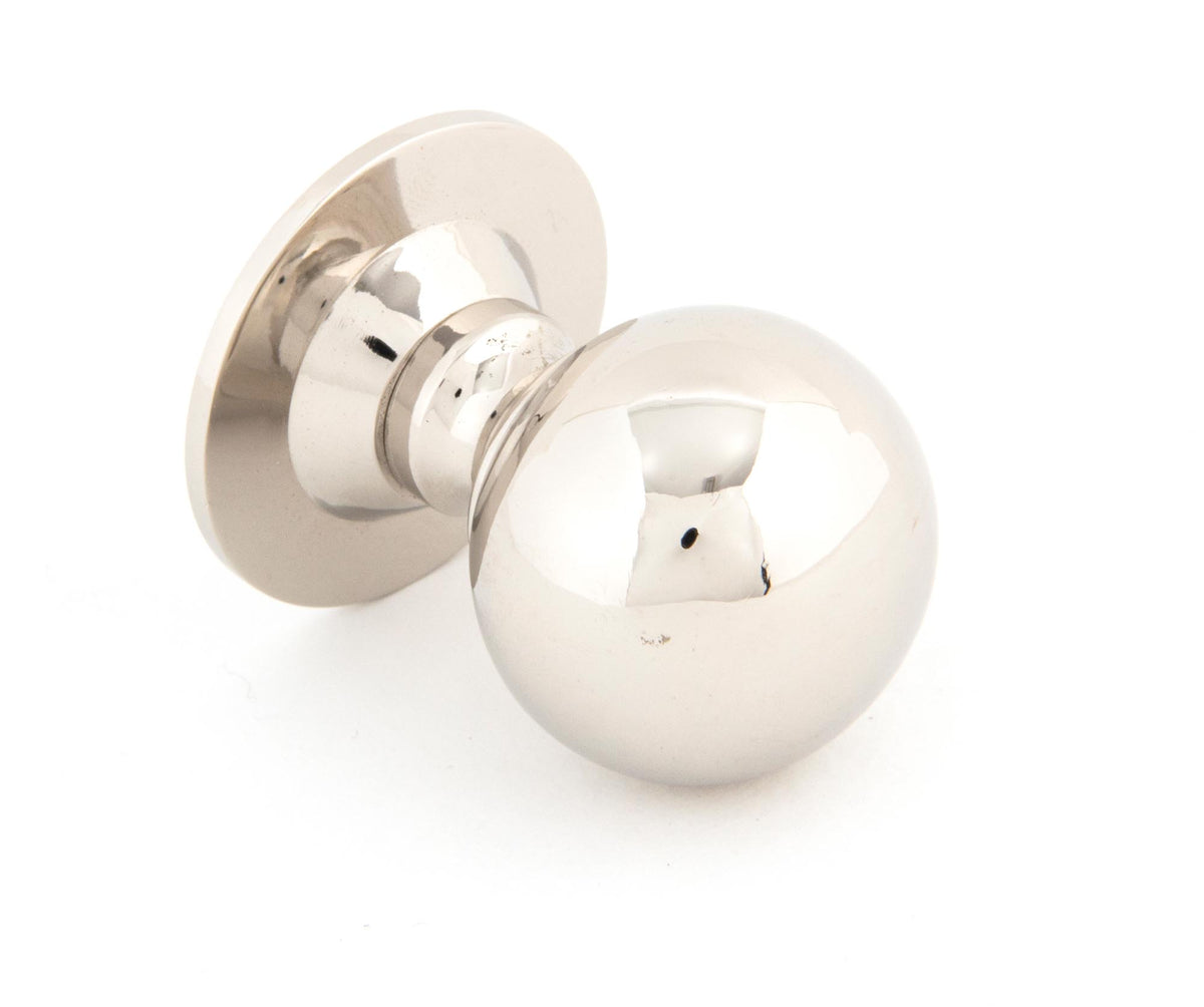 BALL CABINET KNOB 31x44 PNP - 83888 by MARCHES (ANVIL) ARCHITECTURAL HARDWARE