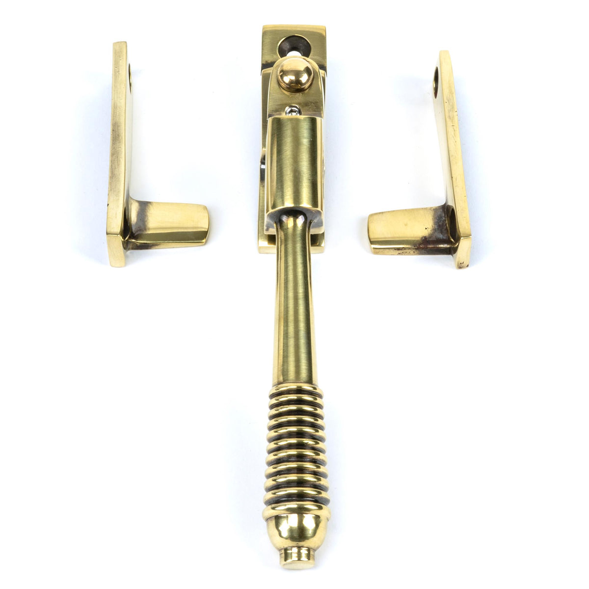 REEDED NIGHT-VENT LOCKING FASTENER 149x17x33 AGBR - 83911 by MARCHES (ANVIL) ARCHITECTURAL HARDWARE