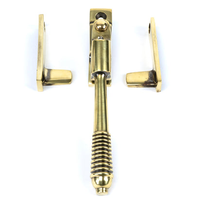 REEDED NIGHT-VENT LOCKING FASTENER 149x17x33 AGBR - 83911 by MARCHES (ANVIL) ARCHITECTURAL HARDWARE