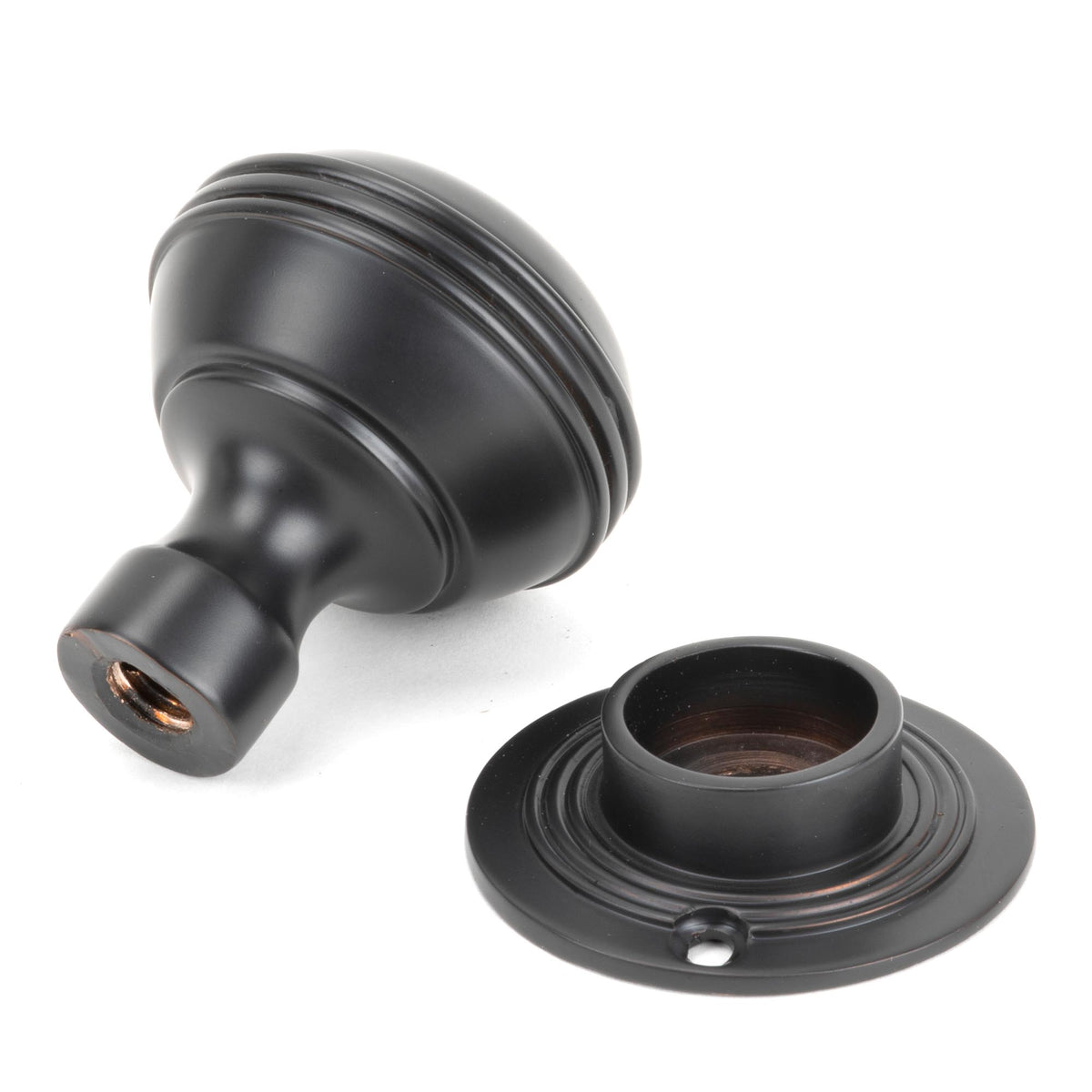 PRESTBURY MORTICE/RIM KNOB 50x64x50 AGBZ - 83945 by MARCHES (ANVIL) ARCHITECTURAL HARDWARE