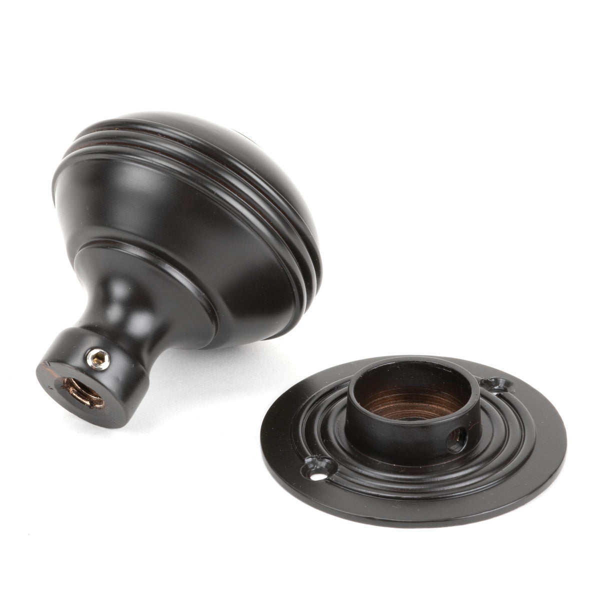 PRESTBURY MORTICE/RIM KNOB 63x71x63 AGBZ - 83946 by MARCHES (ANVIL) ARCHITECTURAL HARDWARE
