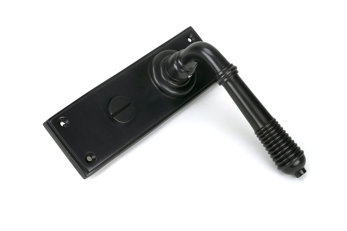 REEDED LEVER HANDLE BATH 123x152x70 AGBZ - 83955 by MARCHES (ANVIL) ARCHITECTURAL HARDWARE
