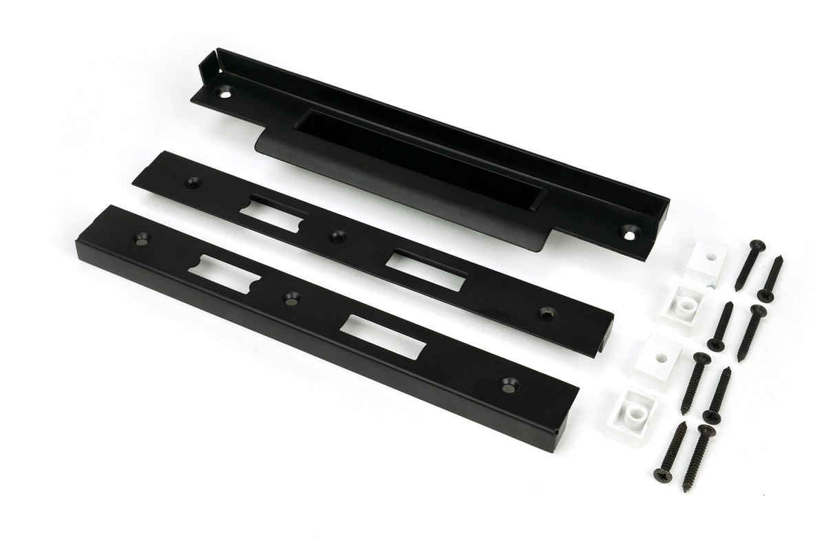 EURO DIN SPEC REBATE 12.7 BLK - 90059 by MARCHES (ANVIL) ARCHITECTURAL HARDWARE