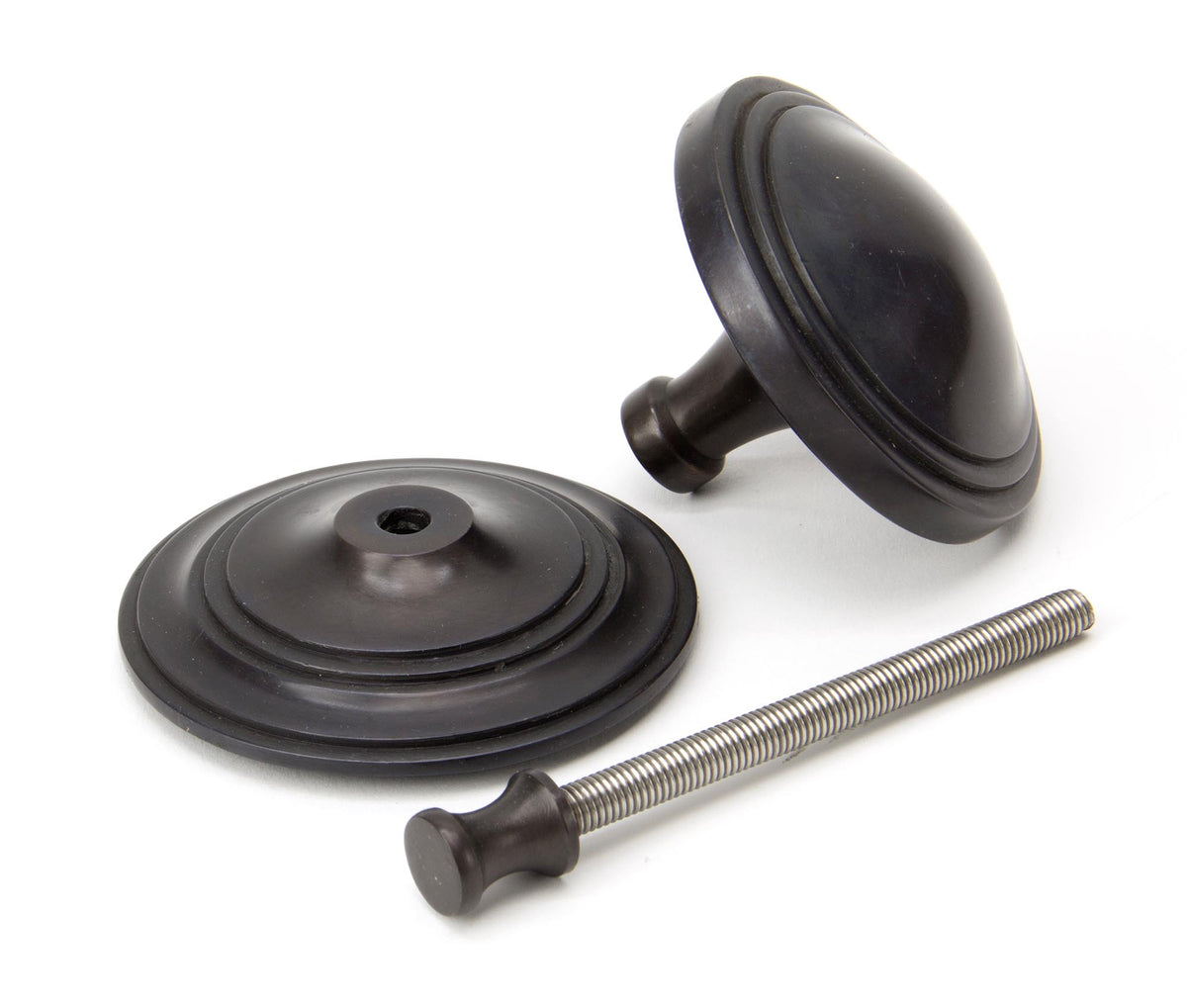 ART DECO CENTRE DOOR KNOB 81x78x90 AGBZ - 90072 by MARCHES (ANVIL) ARCHITECTURAL HARDWARE