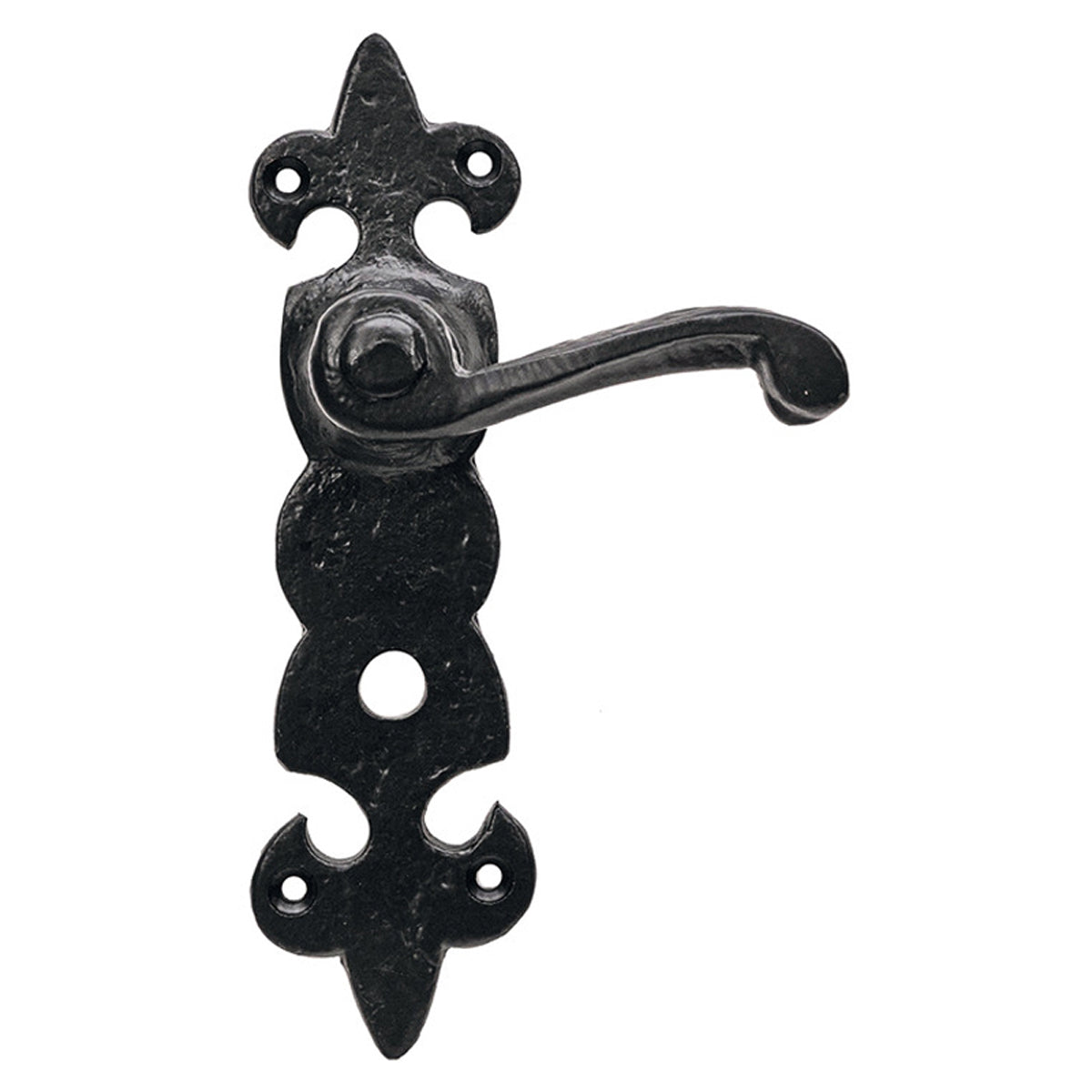 FLEUR-DE-LYS LEVER HANDLE BATH CI/ABK by HAFELE UK LTD