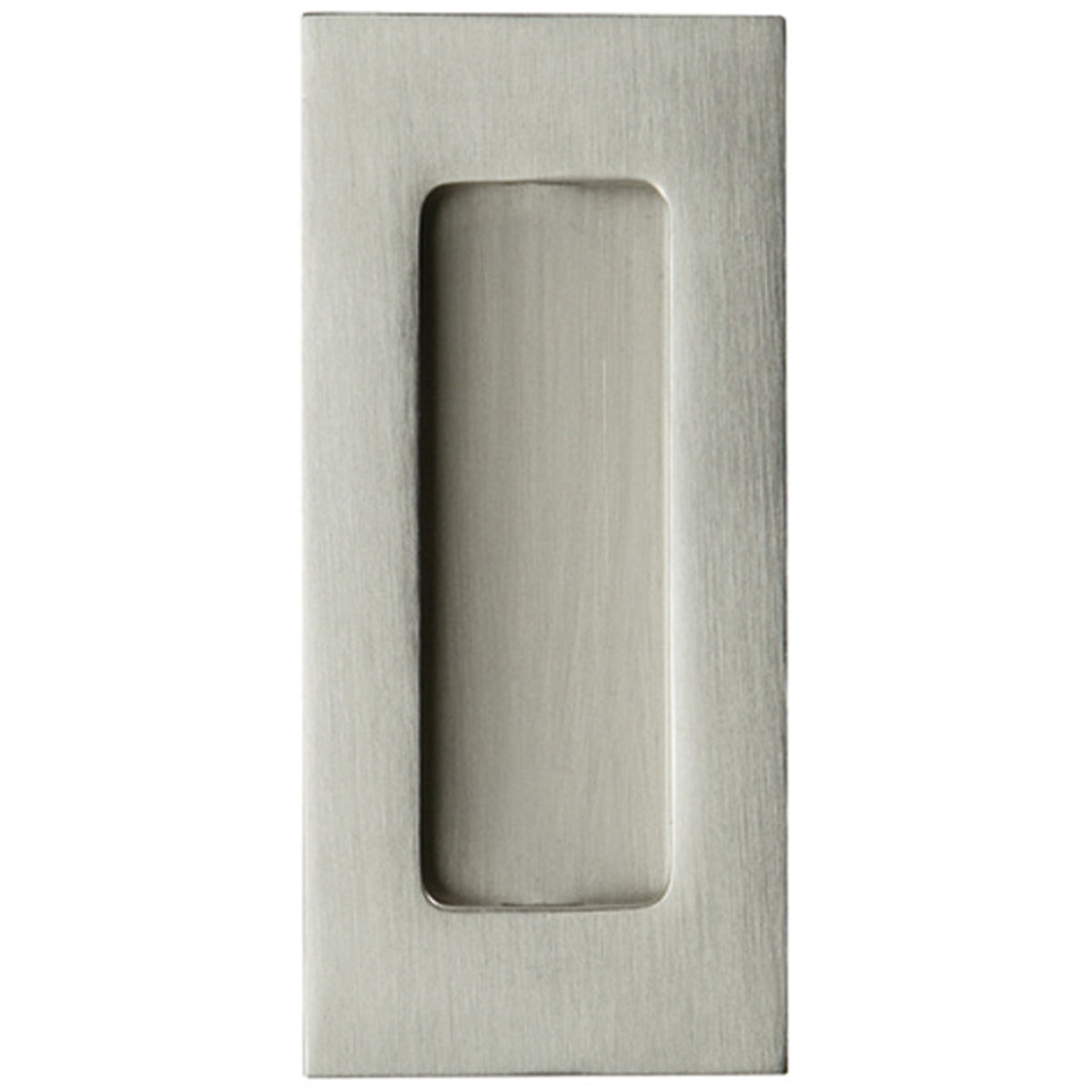 DISCONTINUED FLUSH PULL HANDLE 50x102x18 BRS/PCP by HAFELE UK LTD