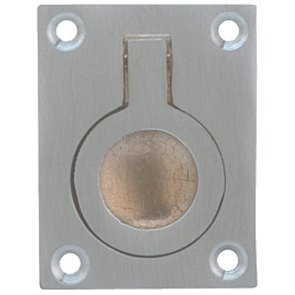 FLUSH RING PULL HAND 38x50 BRS/SCP