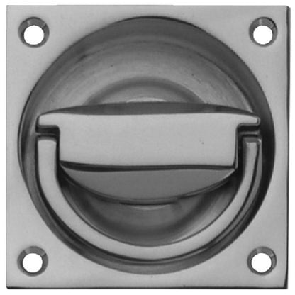 FLUSH RING HANDLE 65x65x15 BRS/SNP