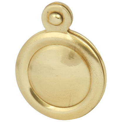 ESCUTCHEON COV STDKEY D33x2 BRS/POL