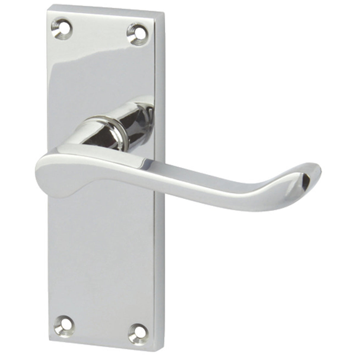 SCROLL LEVER HANDLE+PL 118x41 LATCH SNP