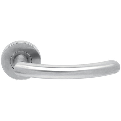 CHAMP SHAPED LEVER HANDLE STST/SAT