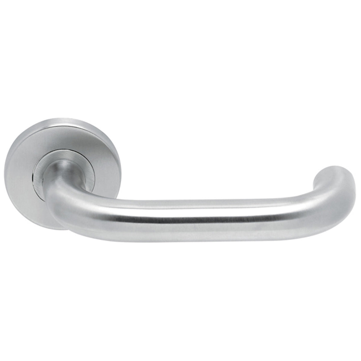 CHASE SHAPED LEVER HANDLE STST/SAT