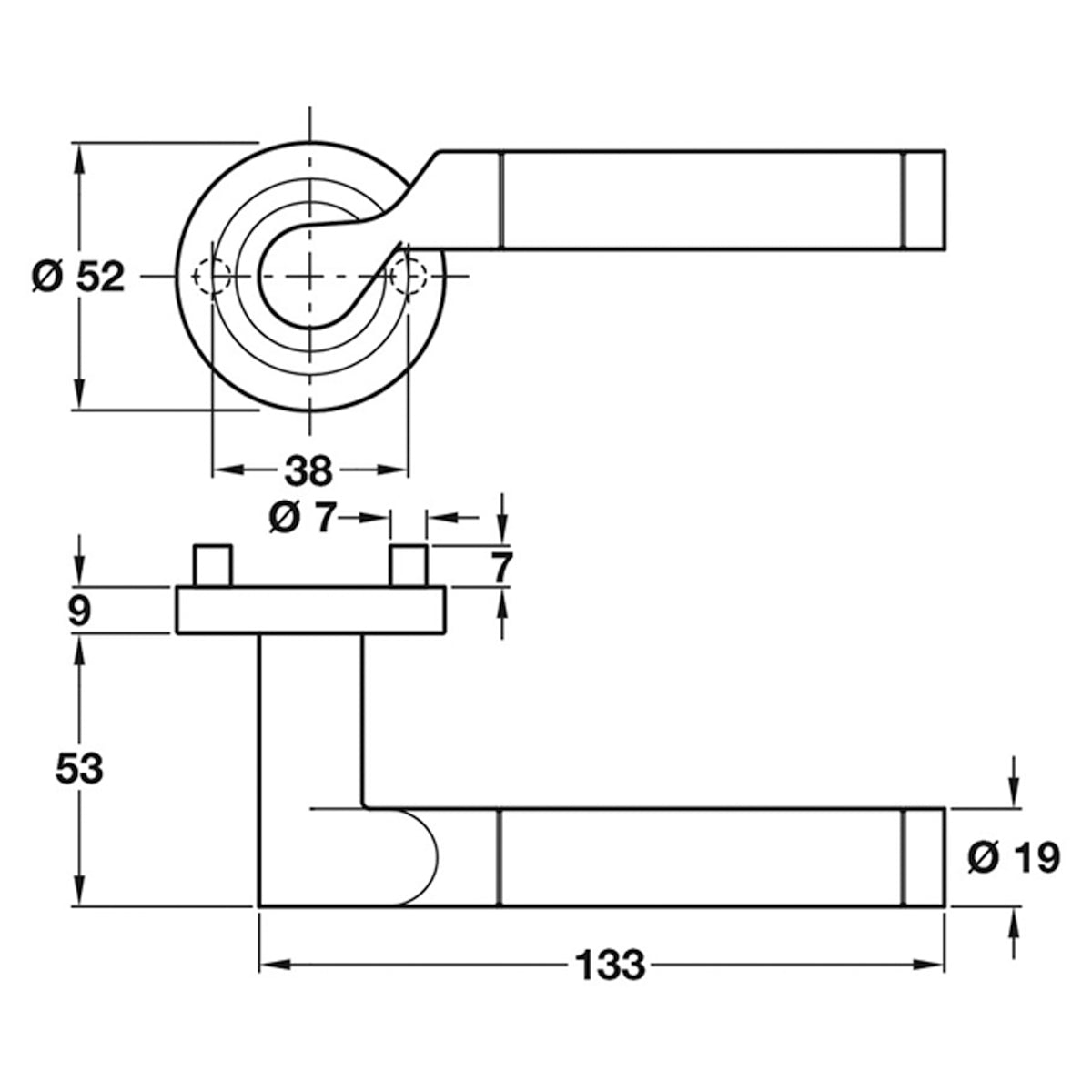 STARTEC SELMA LHND D52x133 304PSSS