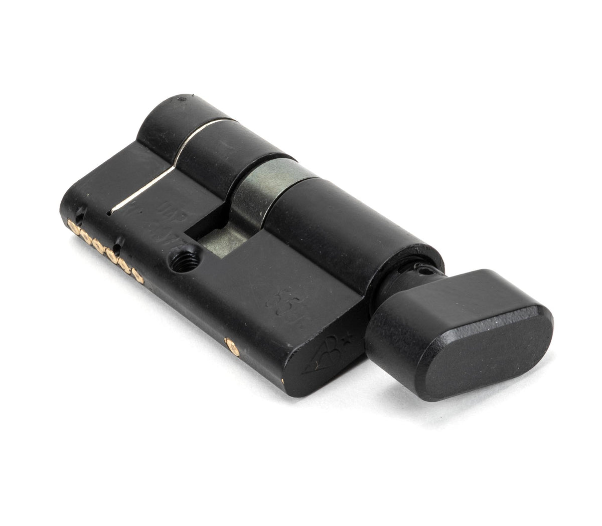 EURO CYLINDER/THUMBTURN 6PIN DIFFER 30/30 BLK - 90233 by MARCHES (ANVIL) ARCHITECTURAL HARDWARE
