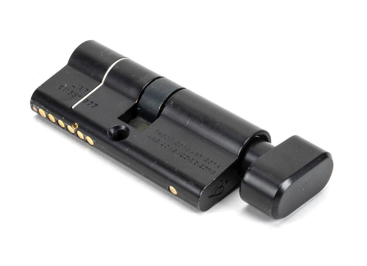 EURO CYLINDER/THUMBTURN 6PIN ALIKE 35/35 BLK - 90240 by MARCHES (ANVIL) ARCHITECTURAL HARDWARE