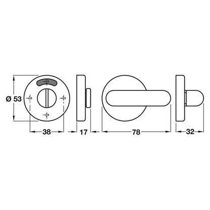 DISABLED TURN+RELEASE D53 78 ST/SAT