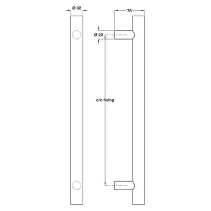 APPALACHIAN HAND D32x1500 BOLT SAT