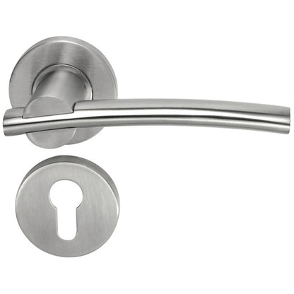 HL08 LEVER HANDLE OVAL 304SSS STD