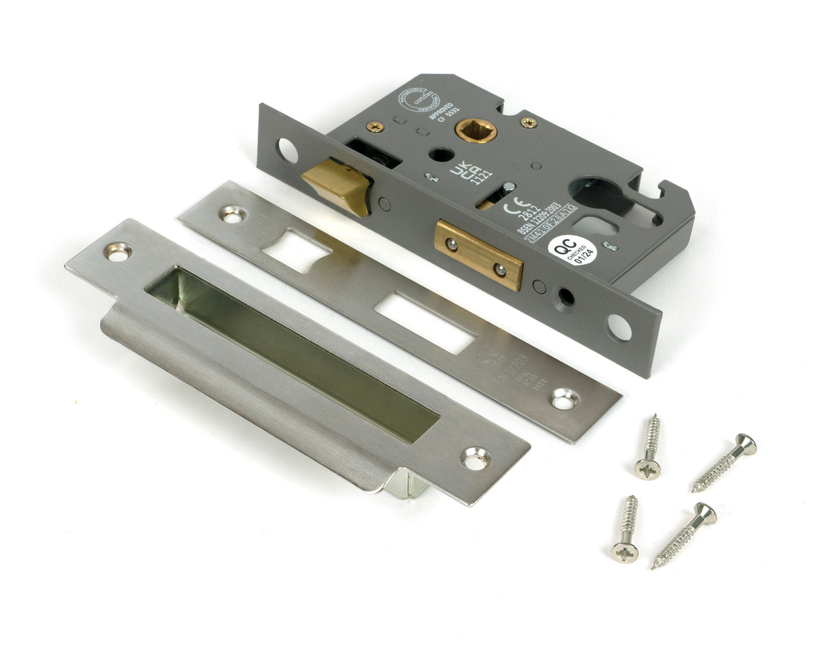 EURO SASH LOCK BS44 64 SSS - 91095 by MARCHES (ANVIL) ARCHITECTURAL HARDWARE
