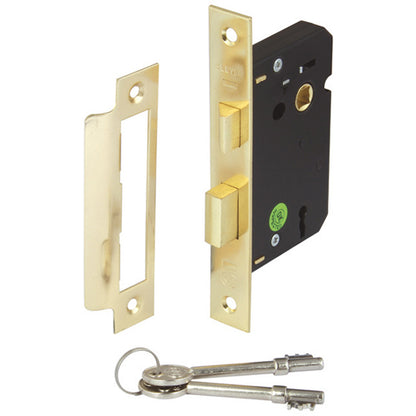 SASHLOCK MORTICE 3LVR BS58 78 NI