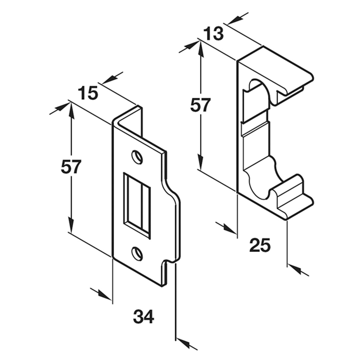 TUBE MORT LATCH REBATE SET 13 NP